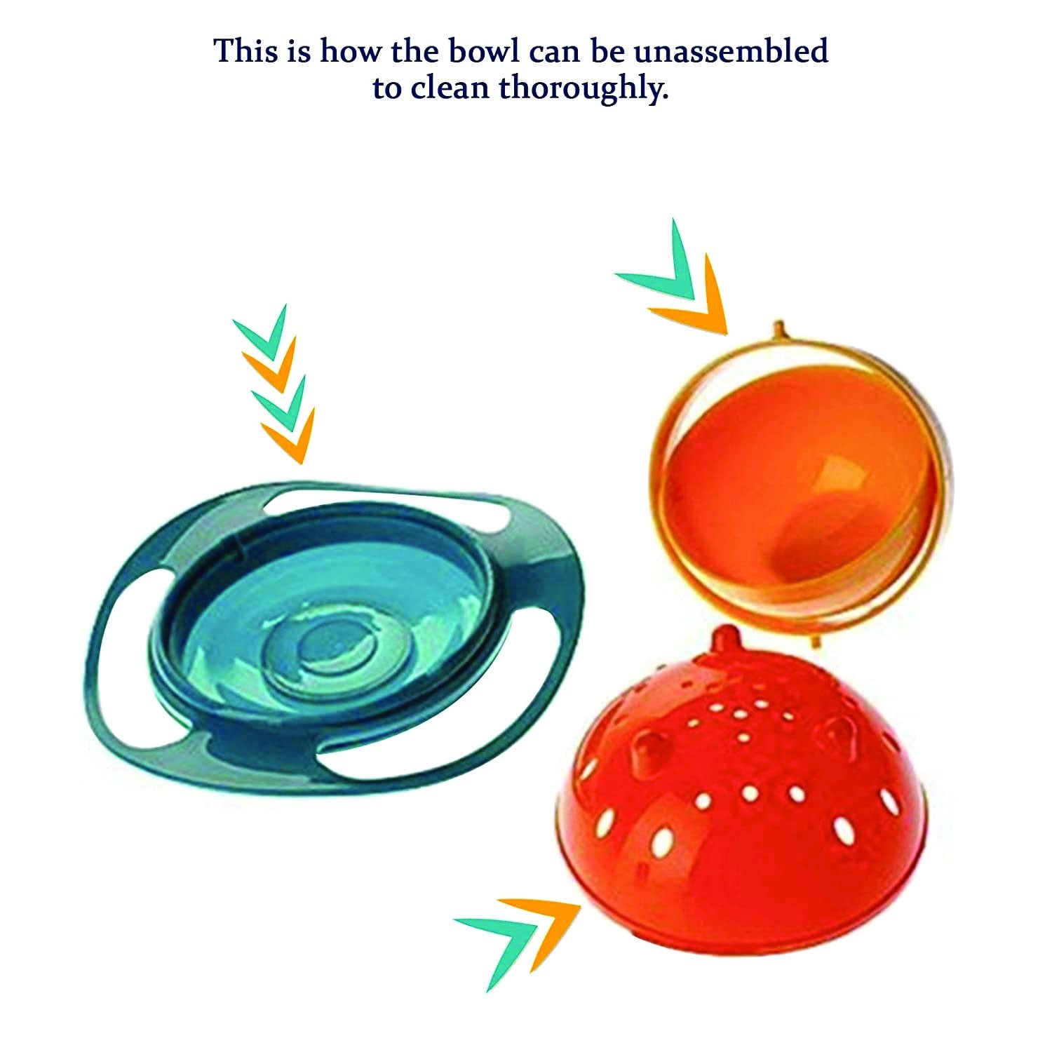 Portable toddler snack container